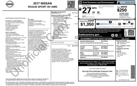 Photos of 2017 Nissan Rogue Sport SV for sale in Columbus, OH at Auto Boutique Ohio
