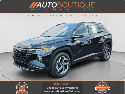 Black 2022 Hyundai Tucson Hybrid Limited for sale in Columbus, OH