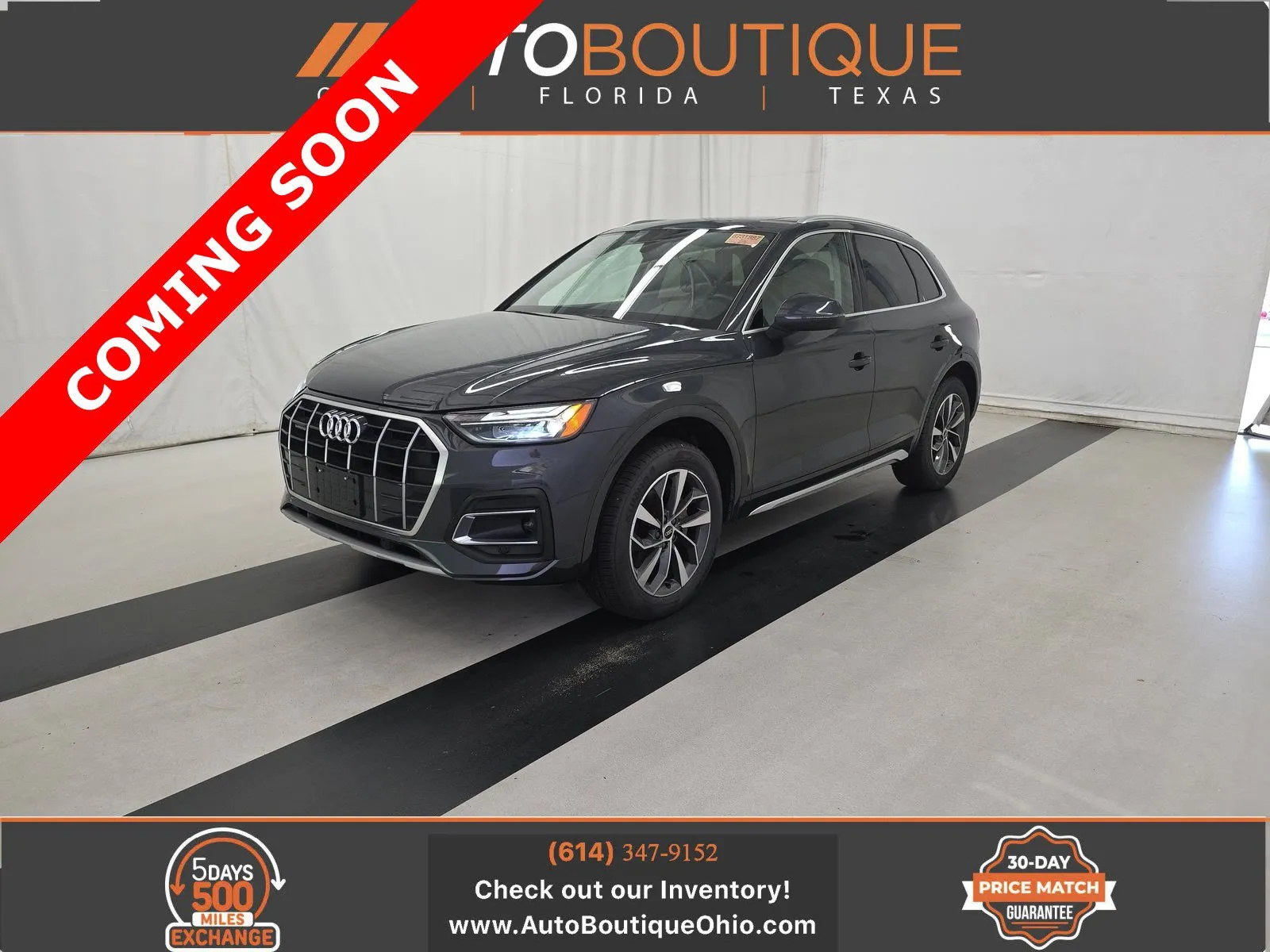Gray 2021 Audi Q5 Premium for sale in Columbus, OH