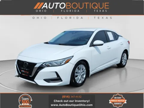White 2020 Nissan Sentra S for sale in Columbus, OH