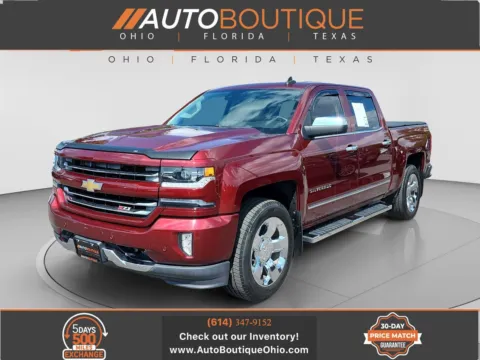 Red 2016 Chevrolet Silverado 1500 LTZ for sale in Columbus, OH