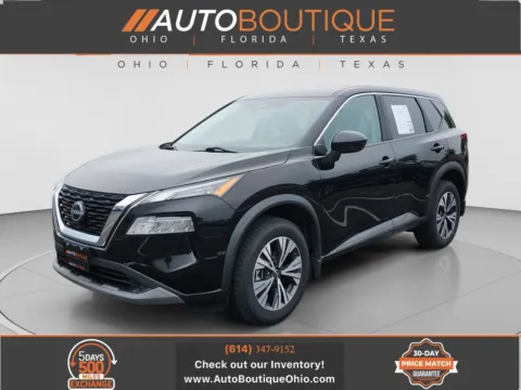 Black 2023 Nissan Rogue SV for sale in Columbus, OH