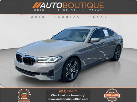 Gray 2021 BMW 5 Series 530i xDrive for sale in Columbus, OH