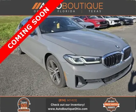 Gray 2021 BMW 5 Series 530i xDrive for sale in Columbus, OH