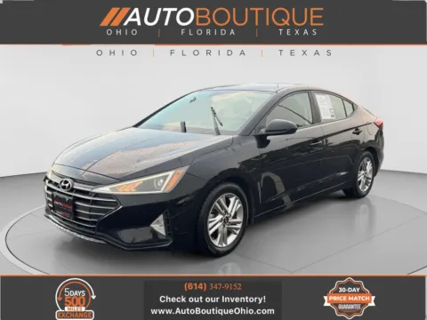 Black 2019 Hyundai Elantra SEL for sale in Columbus, OH