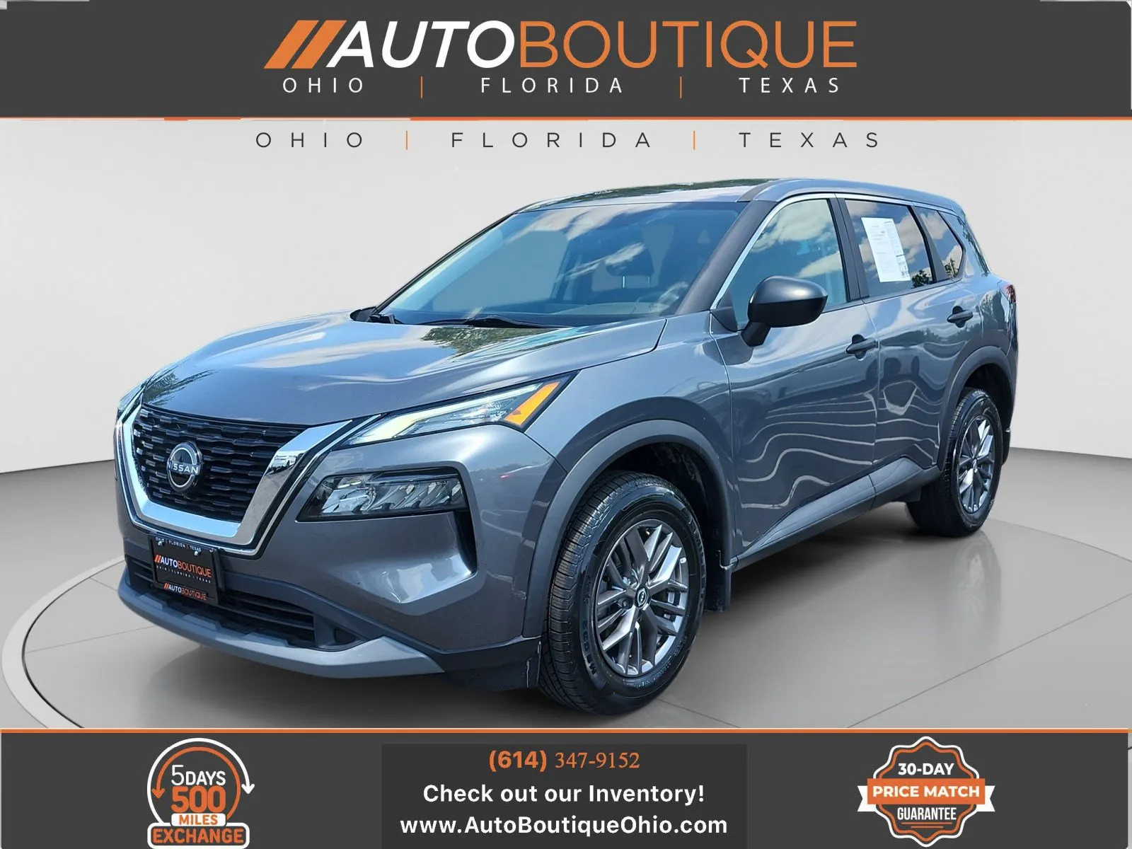 Gray 2023 Nissan Rogue S for sale in Columbus, OH