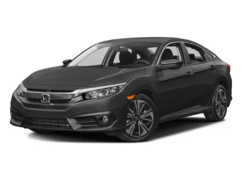 White 2016 Honda Civic Sedan EX-T for sale in Columbus, OH