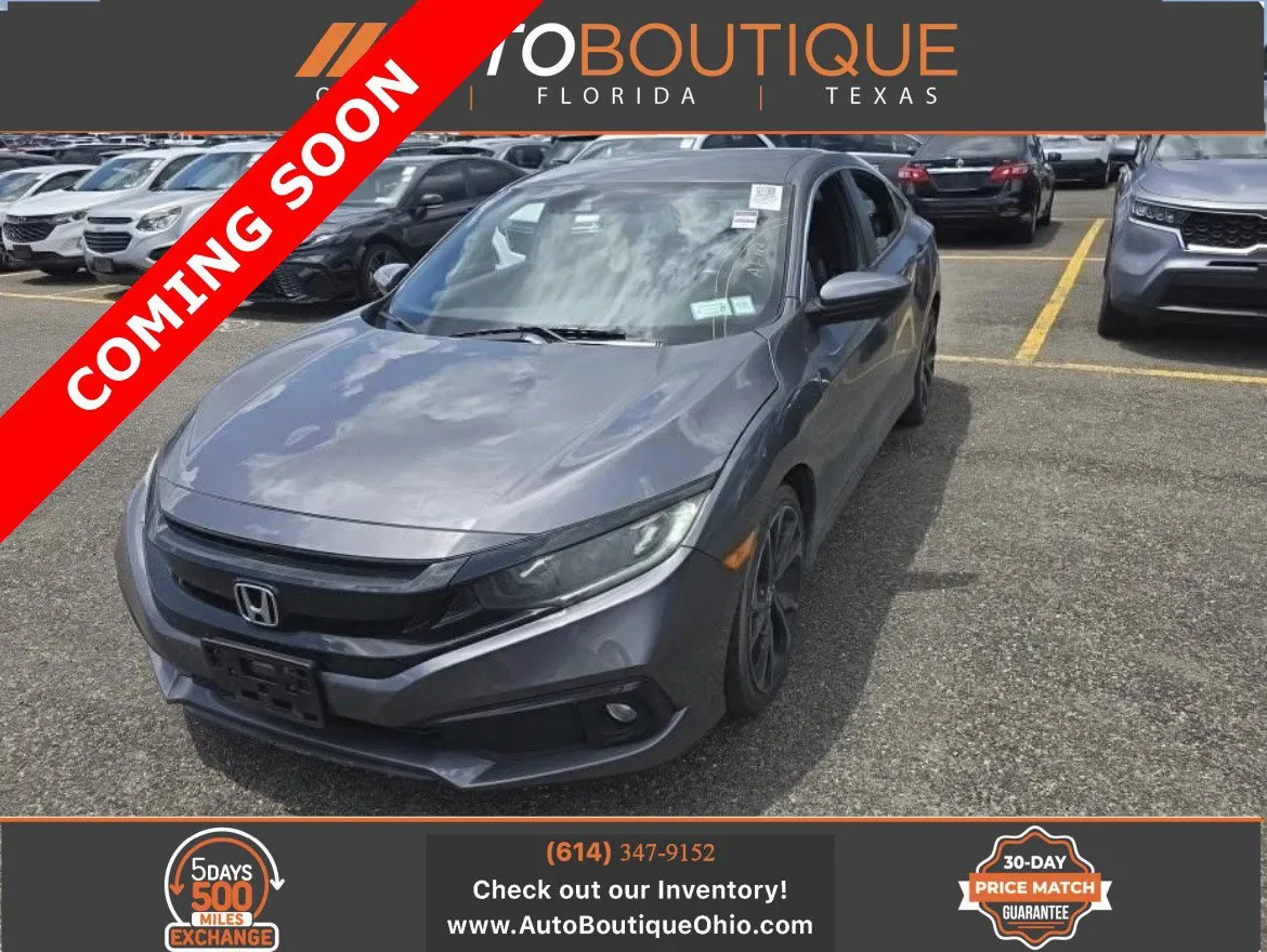 Gray 2021 Honda Civic Sedan Sport for sale in Columbus, OH