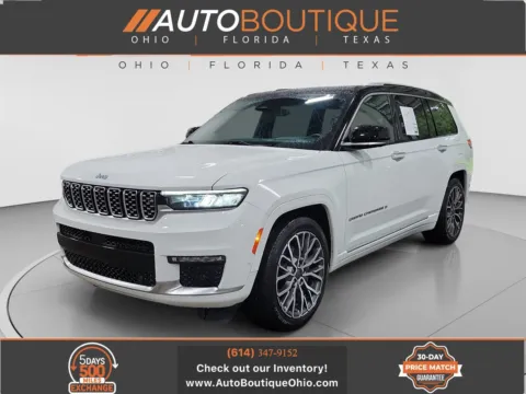 White 2022 Jeep Grand Cherokee L Summit Reserve for sale in Columbus, OH