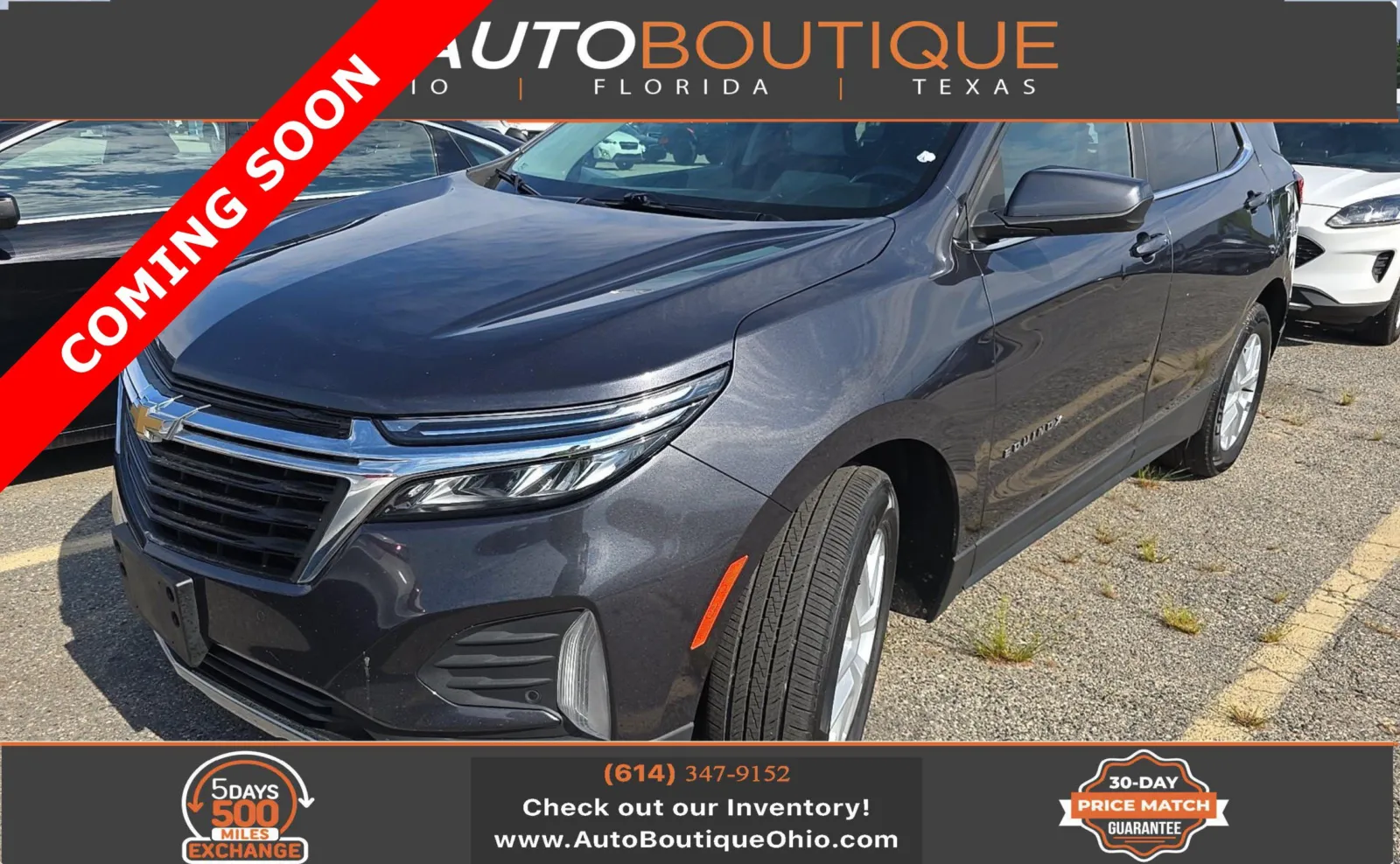 Gray 2022 Chevrolet Equinox LT for sale in Columbus, OH