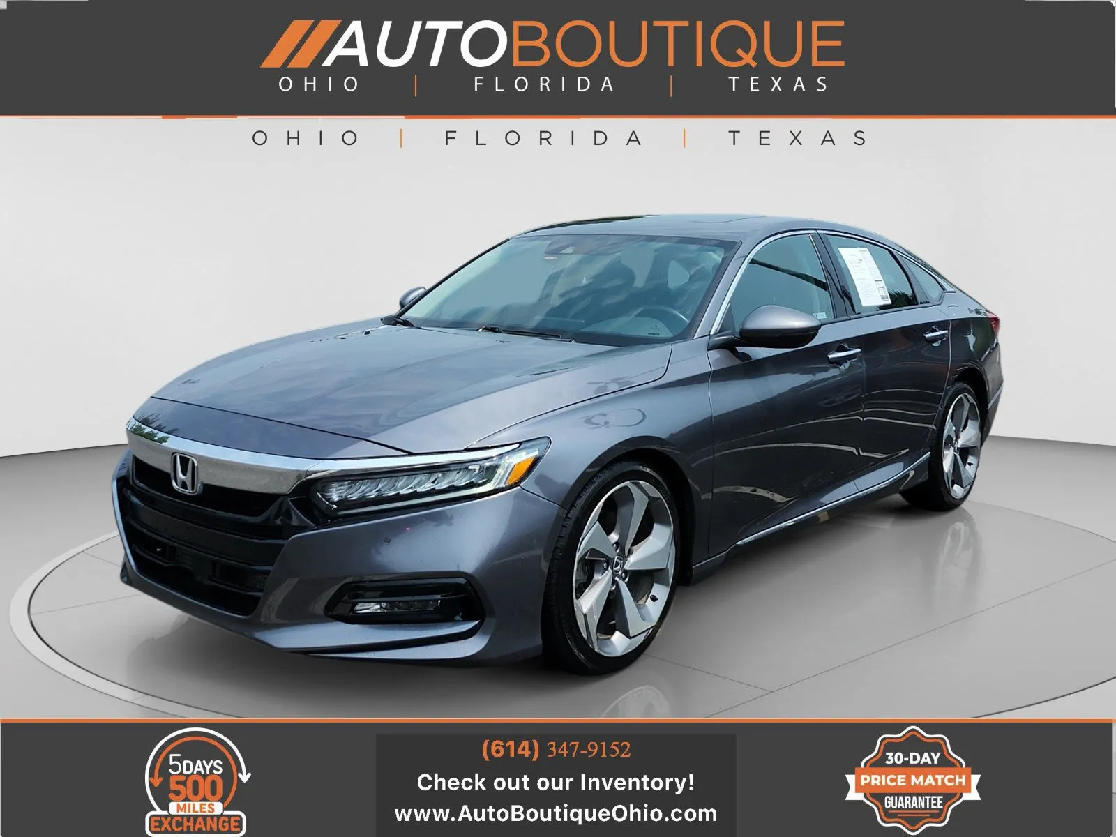 2018 Honda Accord Sedan Touring 2.0T for sale in Columbus, OH