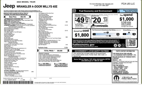 Photos of 2023 Jeep Wrangler 4xe Willys 4xe for sale in Columbus, OH at Auto Boutique Ohio