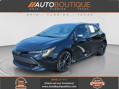 Black 2020 Toyota Corolla Hatchback XSE for sale in Columbus, OH