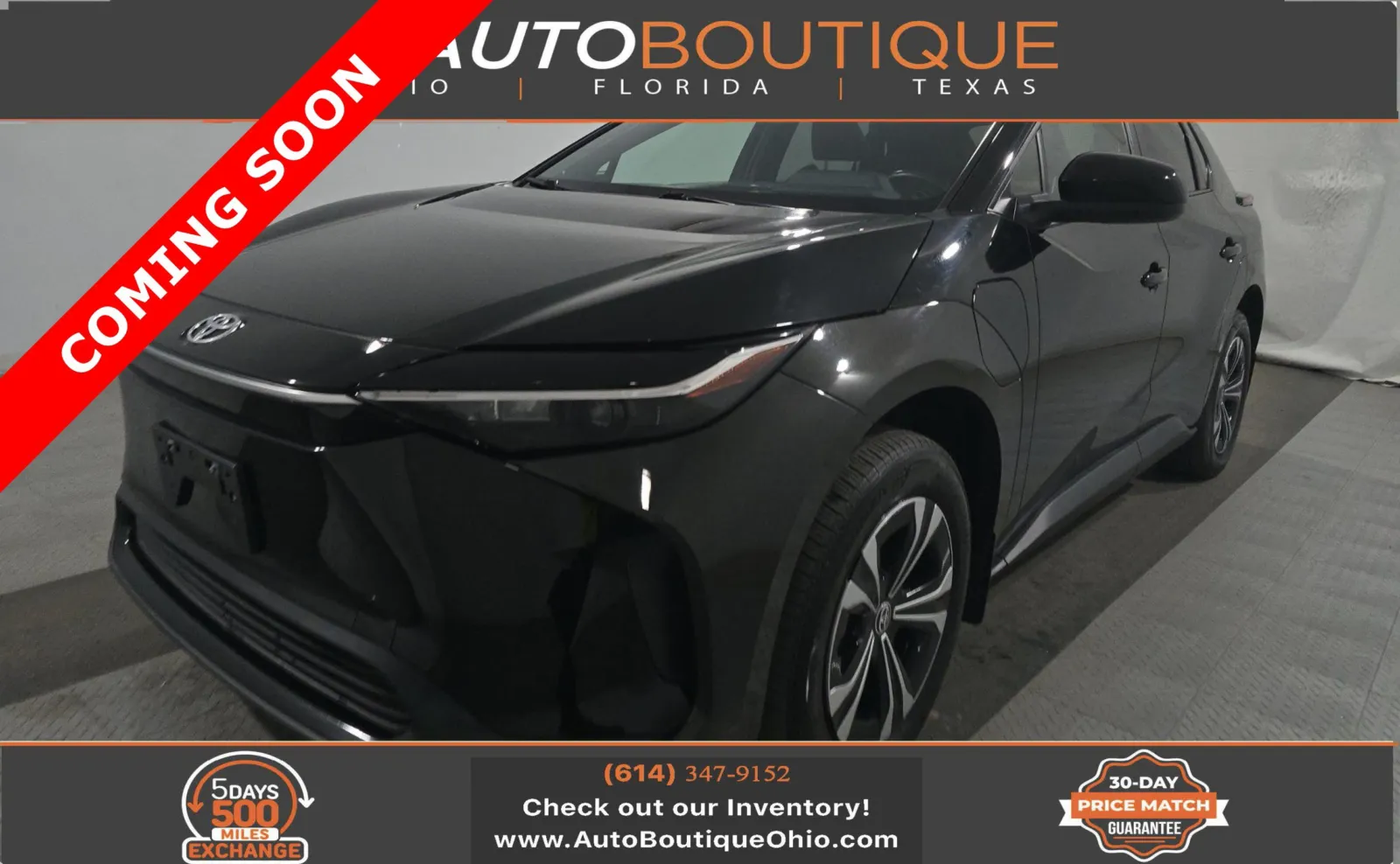 Black 2023 Toyota bZ4X XLE for sale in Columbus, OH