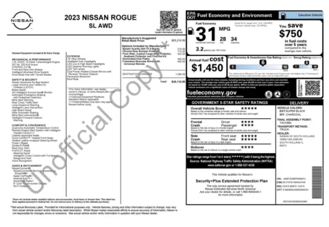 Photos of 2023 Nissan Rogue SL for sale in Columbus, OH at Auto Boutique Ohio