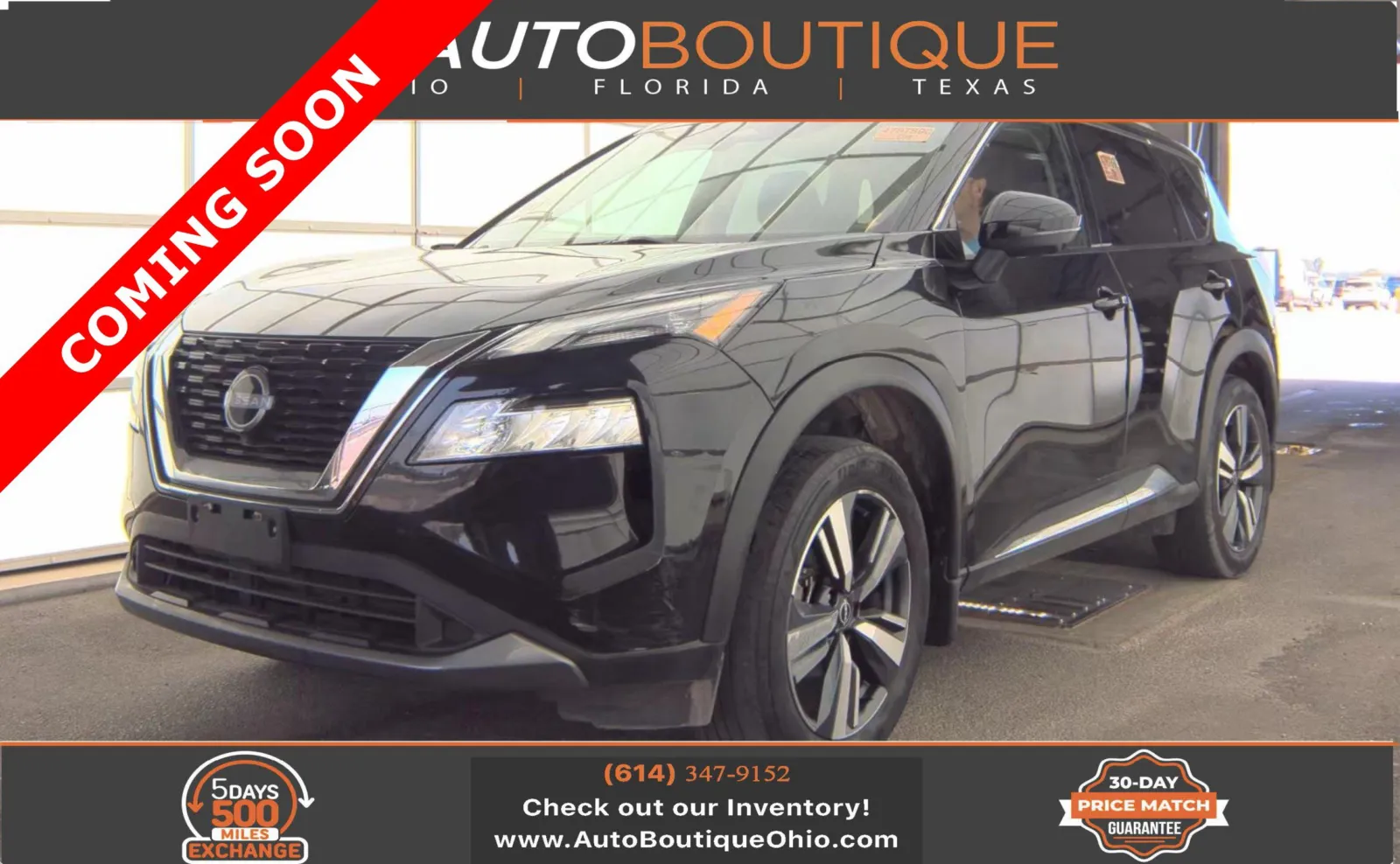 Black 2023 Nissan Rogue SL for sale in Columbus, OH