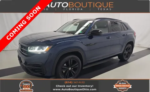 Blue 2023 Volkswagen Atlas Cross Sport 2.0T SEL R-Line Black for sale in Columbus, OH