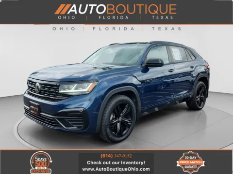 Blue 2023 Volkswagen Atlas Cross Sport 2.0T SEL R-Line Black for sale in Columbus, OH