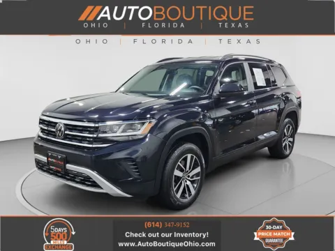 Black 2023 Volkswagen Atlas 2.0T SE for sale in Columbus, OH