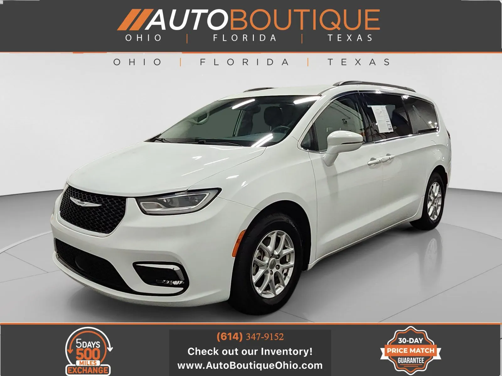 White 2022 Chrysler Pacifica Touring L for sale in Columbus, OH
