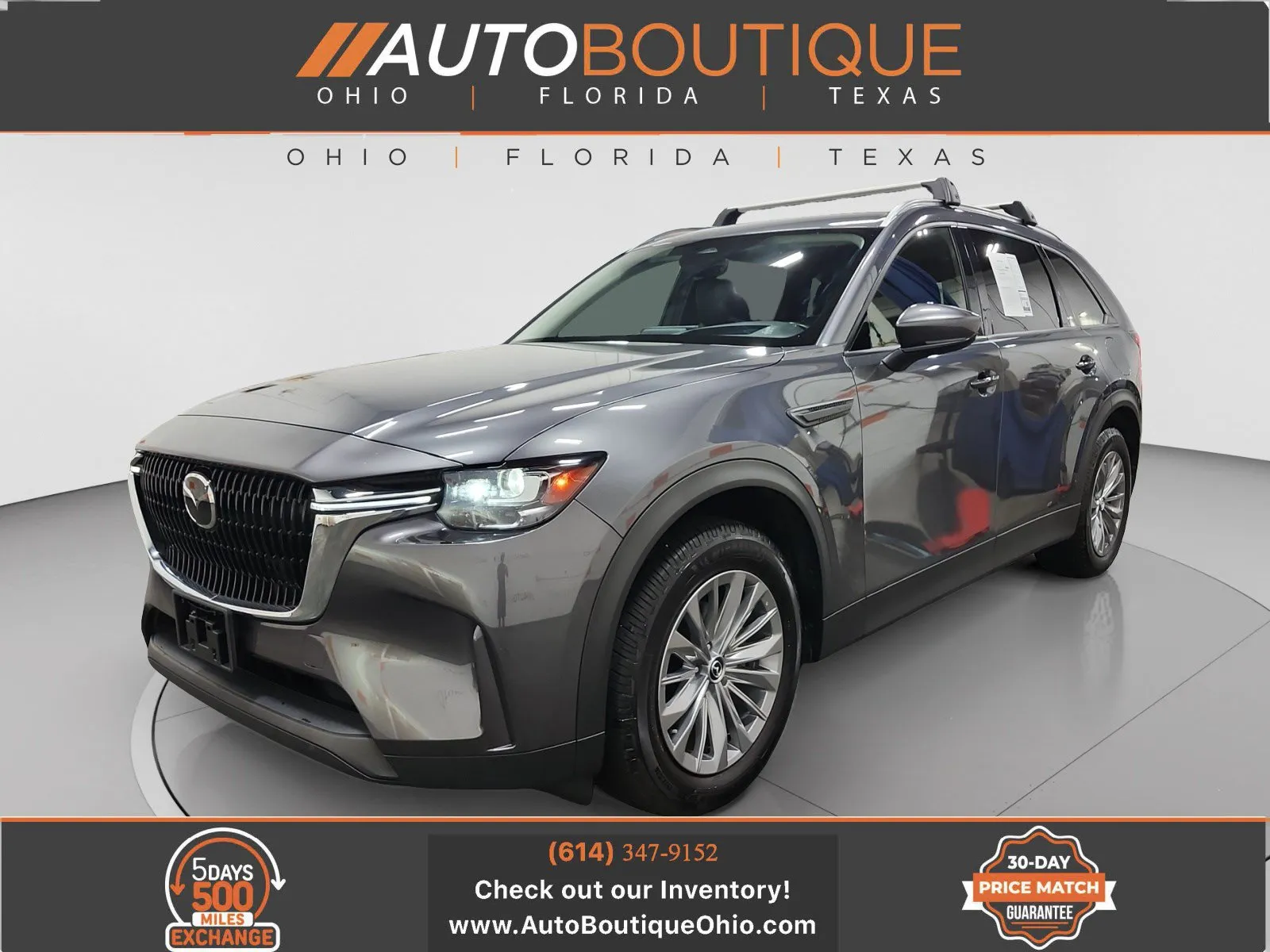 Gray 2024 Mazda CX-90 3.3 Turbo Preferred Plus for sale in Columbus, OH