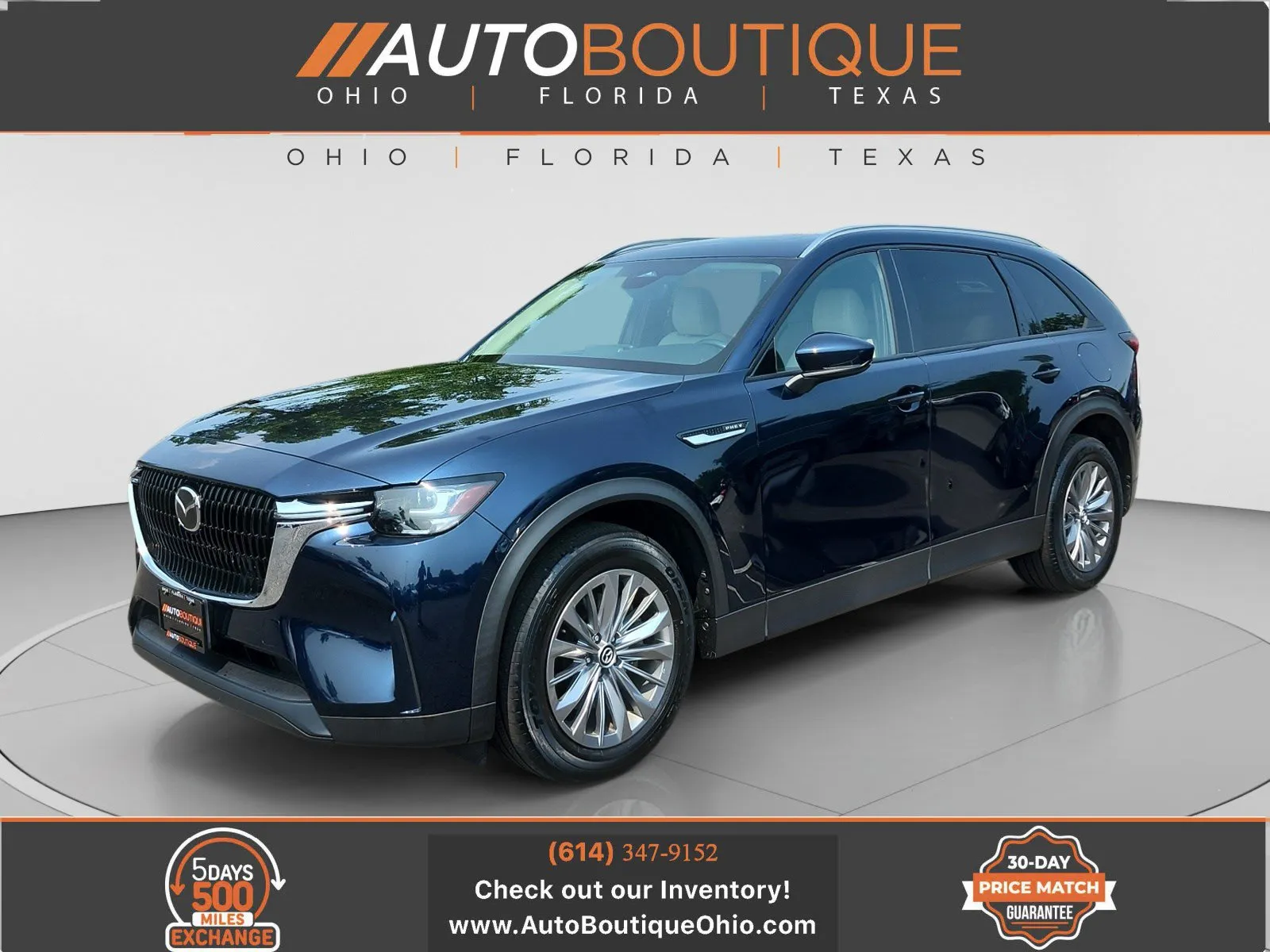 Blue 2024 Mazda CX-90 PHEV Preferred for sale in Columbus, OH