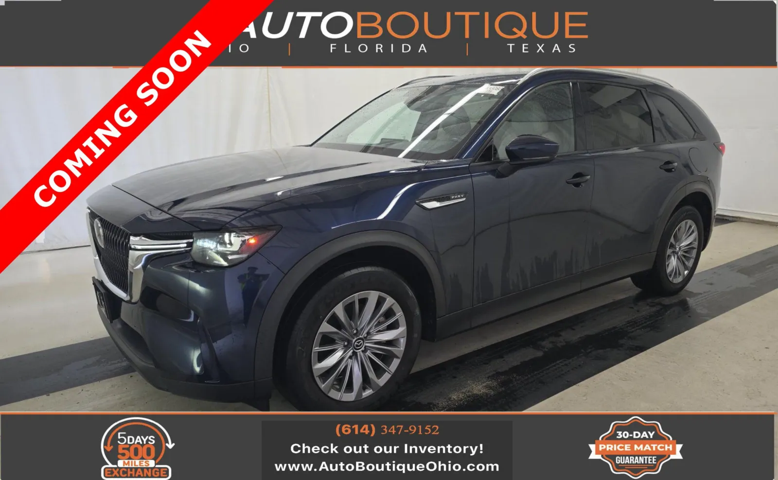 Blue 2024 Mazda CX-90 PHEV Preferred for sale in Columbus, OH