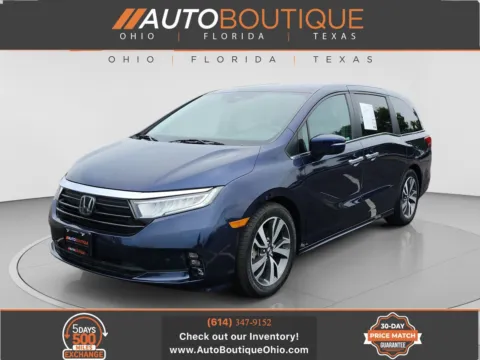Black 2023 Honda Odyssey Touring for sale in Columbus, OH