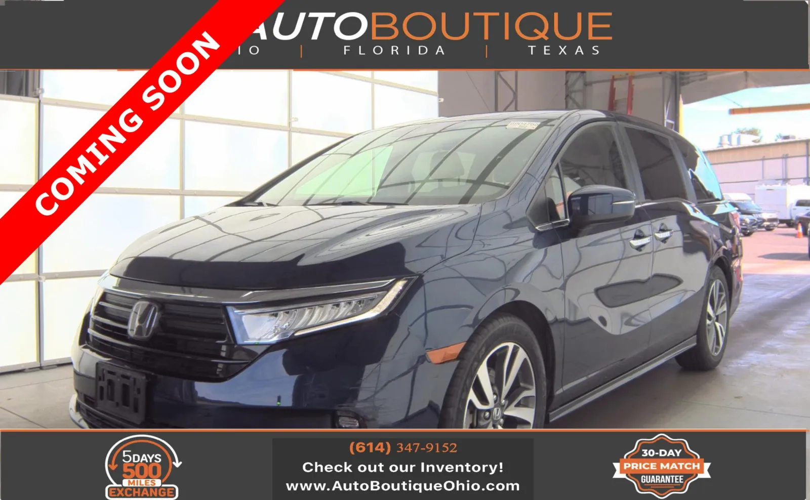Black 2023 Honda Odyssey Touring for sale in Columbus, OH