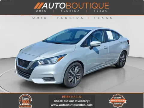 Silver 2021 Nissan Versa SV for sale in Columbus, OH