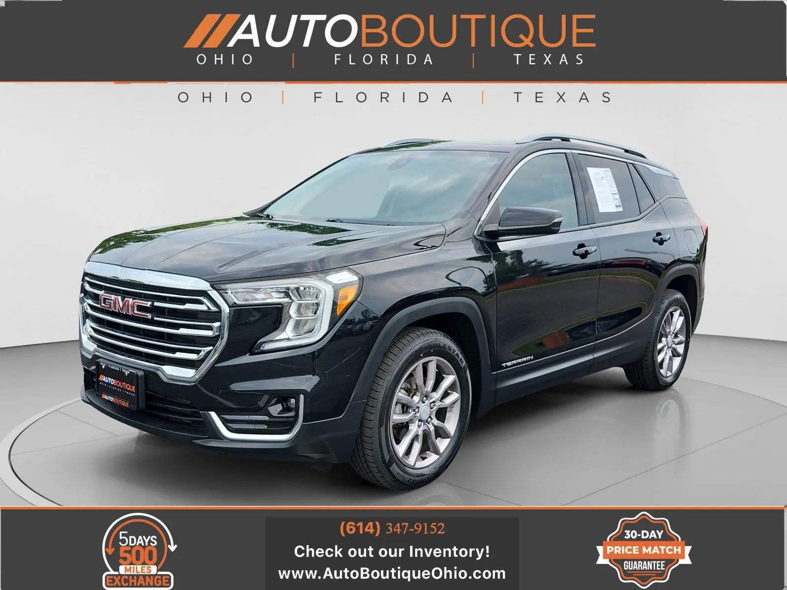 Black 2022 GMC Terrain SLT for sale in Columbus, OH