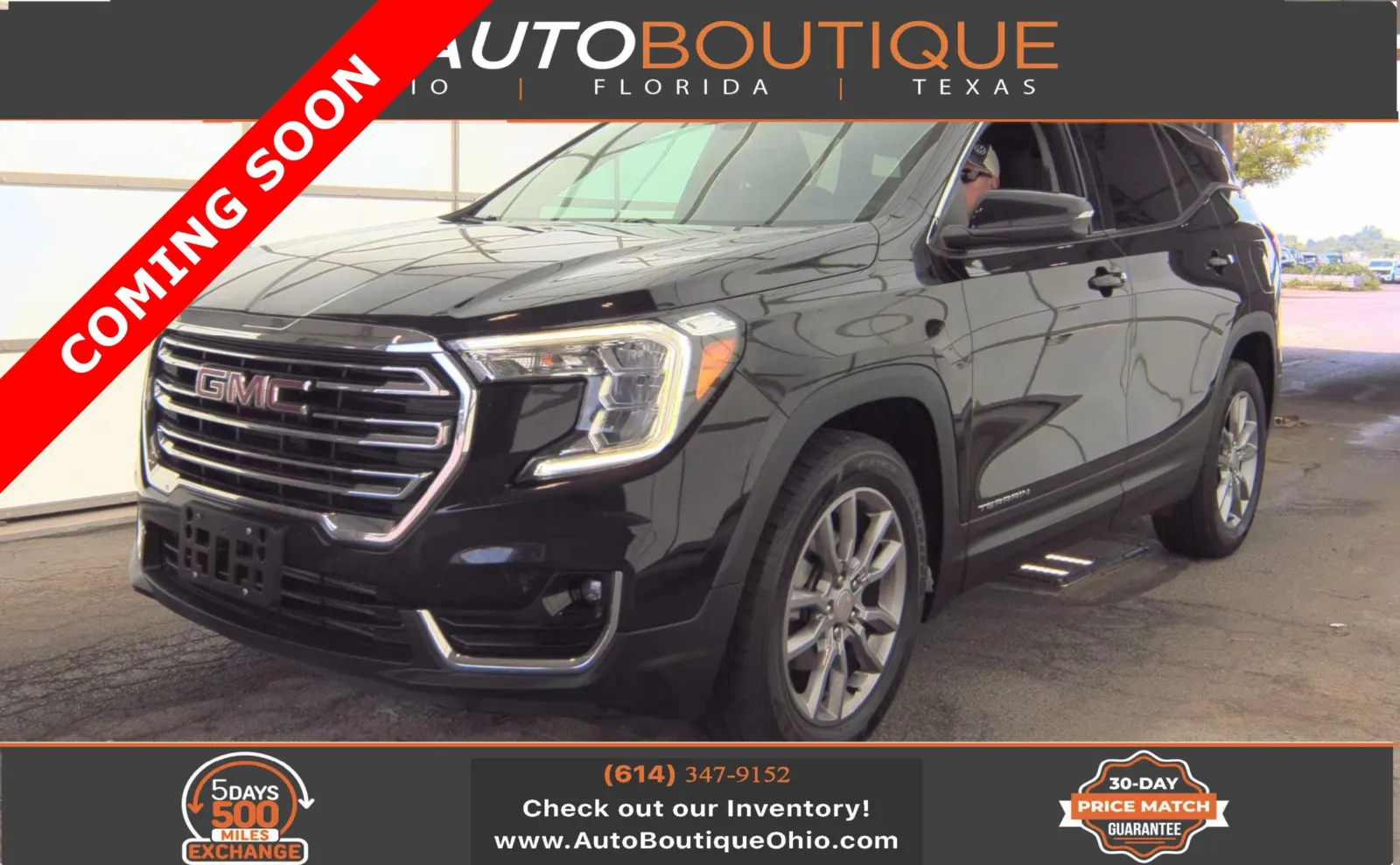 Black 2022 GMC Terrain SLT for sale in Columbus, OH