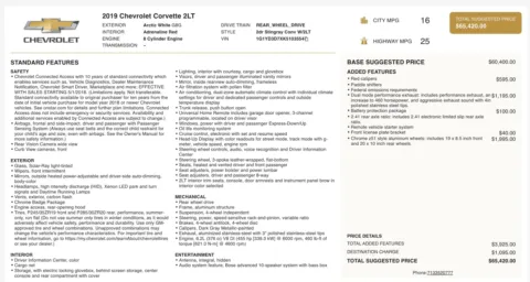 More photos of 2019 Chevrolet Corvette 2LT at Auto Boutique Ohio, OH