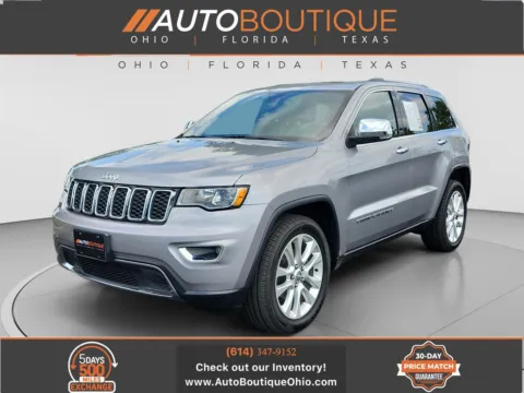 Silver 2017 Jeep Grand Cherokee Limited for sale in Columbus, OH