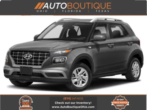 Blue 2022 Hyundai Venue SEL for sale in Columbus, OH