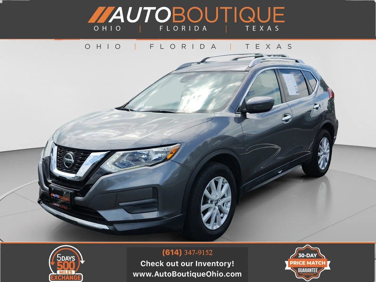 Gray 2019 Nissan Rogue S for sale in Columbus, OH