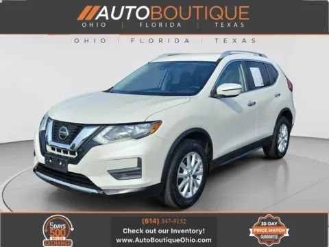 White 2019 Nissan Rogue SV for sale in Columbus, OH