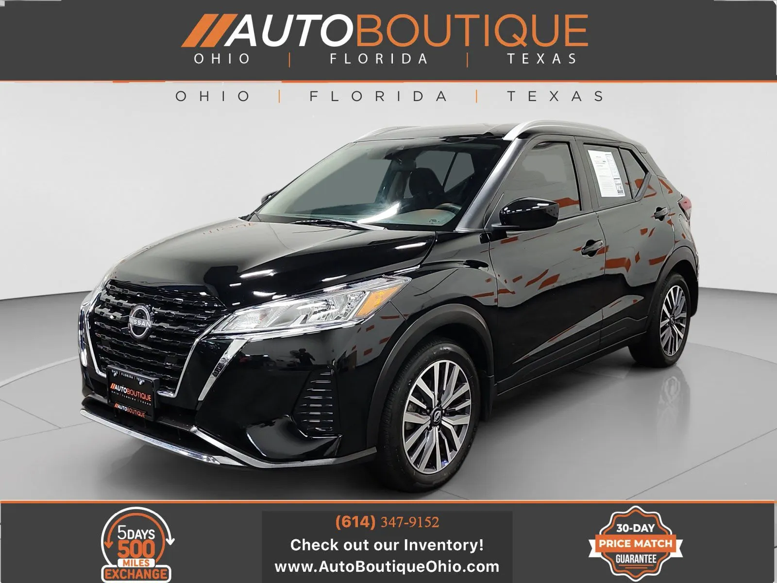 Black 2024 Nissan Kicks SV for sale in Columbus, OH