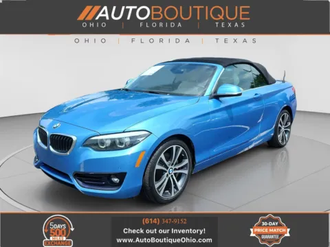 Blue 2018 BMW 2 Series 230i xDrive for sale in Columbus, OH