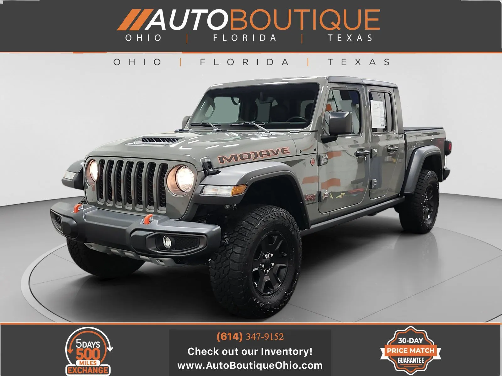 Gray 2023 Jeep Gladiator Mojave for sale in Columbus, OH