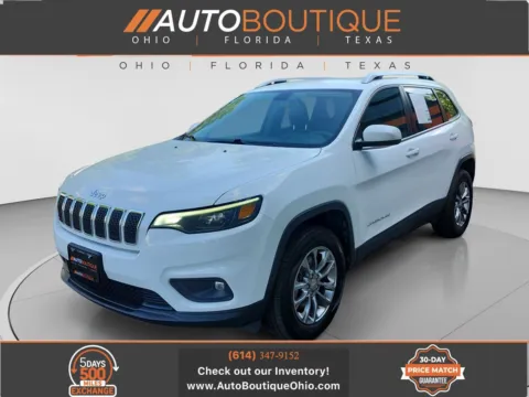 White 2019 Jeep Cherokee Latitude Plus for sale in Columbus, OH