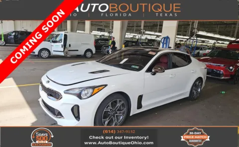 White 2021 Kia Stinger GT-Line for sale in Columbus, OH
