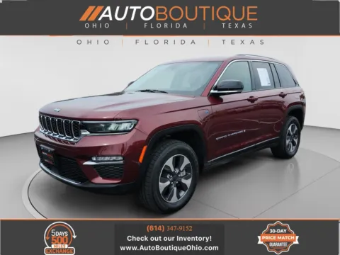 Red 2023 Jeep Grand Cherokee 4xe for sale in Columbus, OH