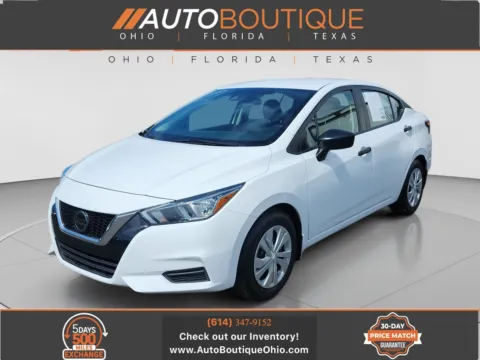 White 2021 Nissan Versa S for sale in Columbus, OH