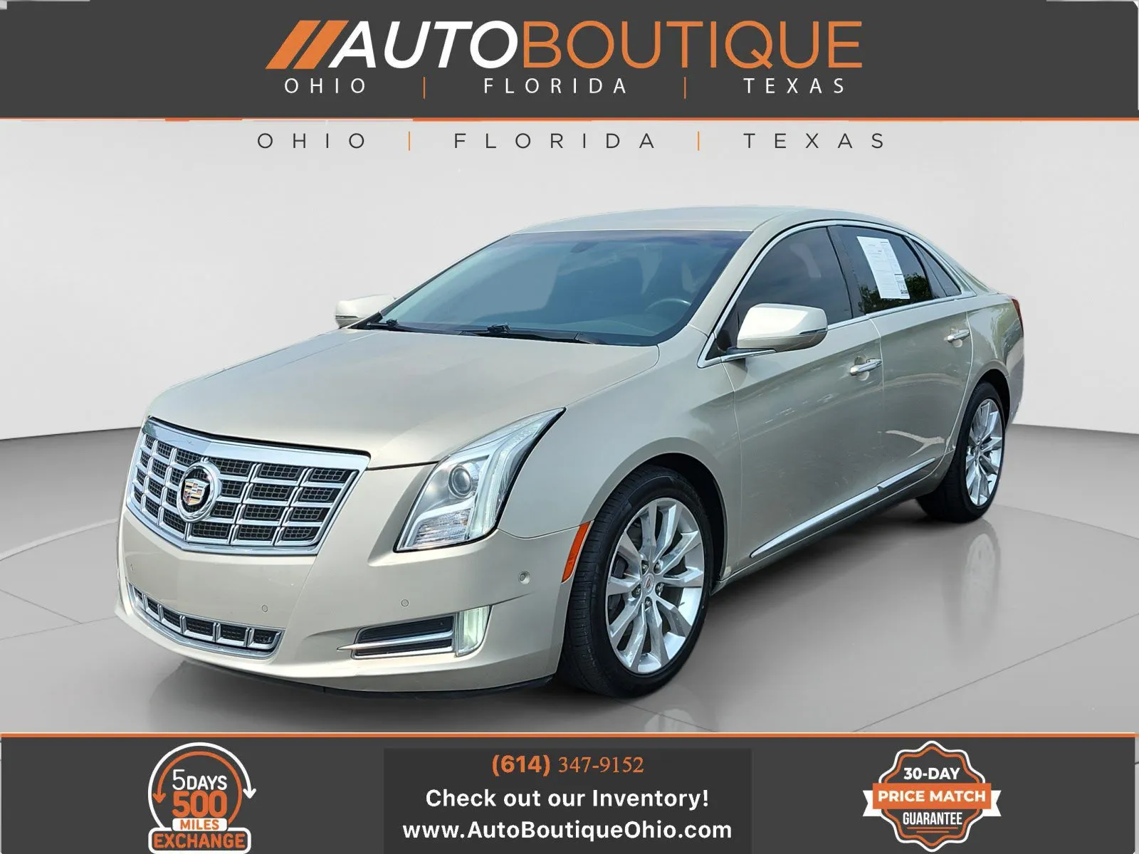 Silver 2015 Cadillac XTS Luxury for sale in Columbus, OH