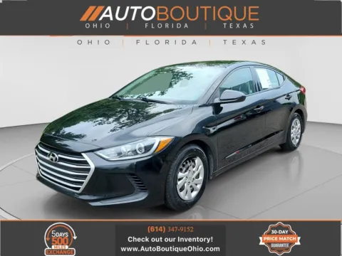 Black 2017 Hyundai Elantra SE for sale in Columbus, OH