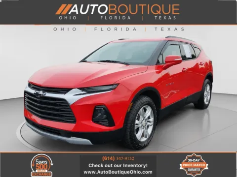 Red 2019 Chevrolet Blazer LT for sale in Columbus, OH