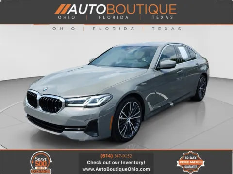 Gray 2021 BMW 5 Series 530i xDrive for sale in Columbus, OH