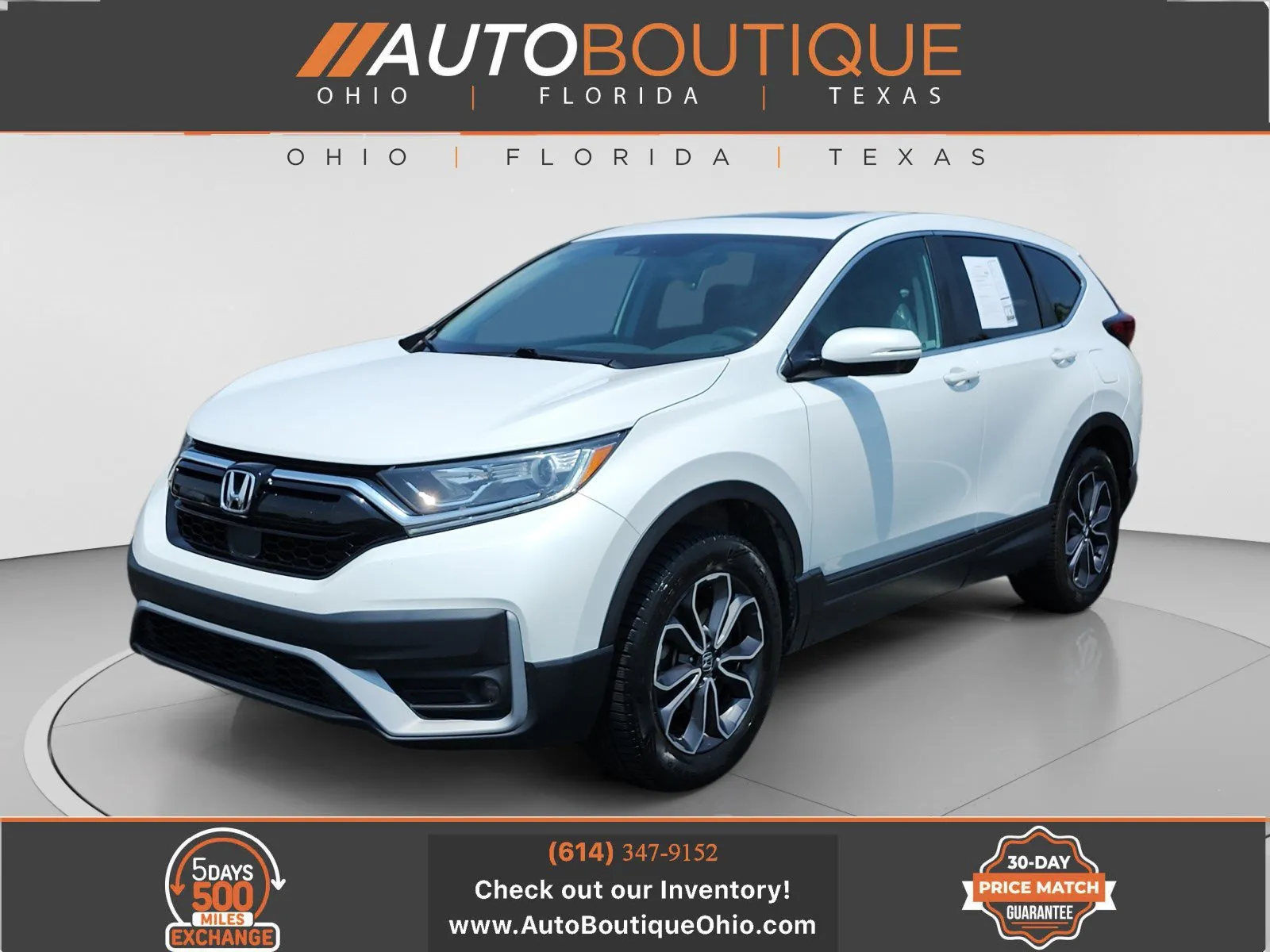 White 2022 Honda CR-V EX for sale in Columbus, OH