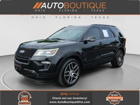 Black 2019 Ford Explorer Sport for sale in Columbus, OH